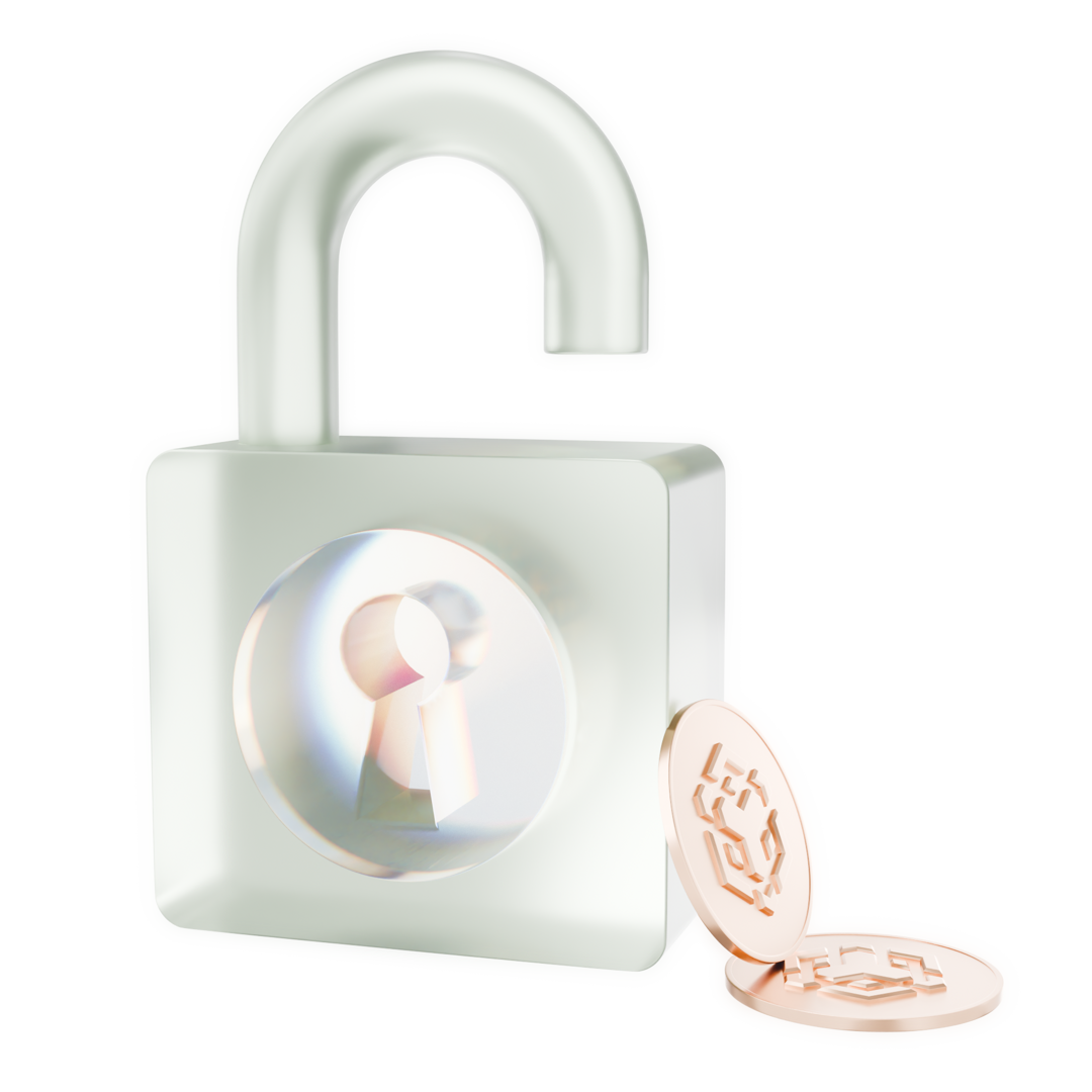 Security lock with Bitcoin